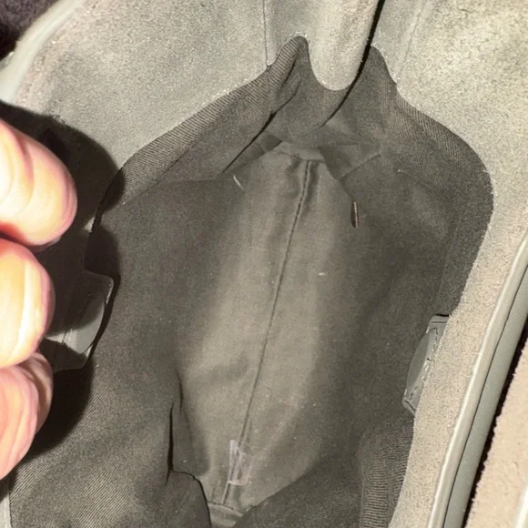 Maje M Bag - Fringe Olive Green Suede - Picture 3 of 8